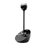 Logitech BCC950 Videokonferenz-Webcam mit Freisprecheinrichtung, HD 1080p, 180°Blickfeld, Breitbandaudio, Motorisierte Kamera, Multidirektionaler Lautsprecher, Für 1-4 Personen, PC/Mac – Schwarz - 2