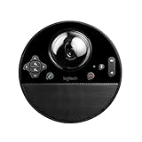 Logitech BCC950 Videokonferenz-Webcam mit Freisprecheinrichtung, HD 1080p, 180°Blickfeld, Breitbandaudio, Motorisierte Kamera, Multidirektionaler Lautsprecher, Für 1-4 Personen, PC/Mac – Schwarz - 6