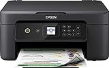 Epson Expression Home XP-3100 3-in-1-Tintenstrahl-Multifunktionsgerät, Drucker (Scanner, Kopierer, WiFi, Einzelpatronen, Duplex, 3,7 cm Display) Amazon Dash Replenishment-fähig, schwarz