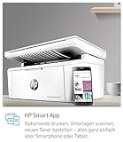 HP LaserJet Pro M28w Multifunktionsgerät Laserdrucker (Schwarzweiß Drucker, Scanner, Kopierer, WLAN, Airprint) weiß - 2