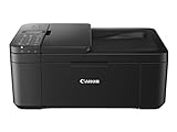 Canon PIXMA TR4551 Drucker Farbtintenstrahl Multifunktionsgerät DIN A4 (Farbdruck, Scanner, Kopierer, Fax, 4 in 1, 4.800 x 600 dpi, USB, WIFI, WLAN, Duplexdruck, Print App) schwarz - 5
