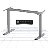 Flexispot E5S Höhenverstellbarer Schreibtisch Elektrisch höhenverstellbares Tischgestell, 3-Fach-Teleskop, passt für alle gängigen Tischplatten. Mit Memory-Steuerung und Softstart/-Stop. - 10