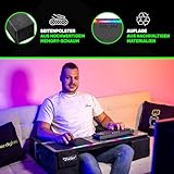 Couchmaster® CYCON Wildleder-Look schwarz – Die Couch Gaming Auflage für Maus & Tastatur (für PC / PS4 / Xbox One) - 7