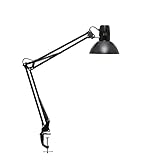Maul Schreibtischlampe MAULstudy, Design Klemmleuchte Metall, Exklusive Leuchtmittel, Schwarz, 8230590, 1 Stück