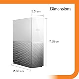 WD My Cloud Home persönlicher Cloudspeicher 2 TB (zentraler Speicher, mobiler Zugriff unterwegs, automatische Backups, Dateisuchfunktion, einfache Installation) - 2