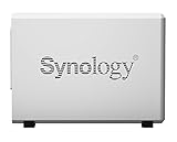 Synology DS218J/8TB-RED 8TB (2x 4TB WD Rot) 2 Bay Desktop NAS-Einheit - 2