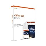 Microsoft Office 365 Home multilingual | 6 Nutzer | Mehrere PCs / Macs, Tablets und mobile Geräte | 1 Jahresabonnement | Box