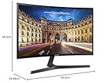Samsung C27F398F 68,58 cm (27 Zoll) Curved Monitor (HDMI, Display Port, 4ms, 1920 x 1080 Pixel) schwarz - 3