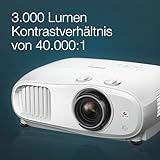 Epson EH-TW7000 4k Pro-UHD 3LCD-Beamer (Kontrastverhältnis 40.000:1, Weiß- und Farbhelligkeit 3000 Lumen, ohne Lautsprecher) - 5