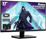 iiyama G-MASTER Black Hawk G2730HSU-B1 68,58 cm (27 Zoll) Gaming Monitor (VGA, HDMI, DisplayPort, USB 2.0, 1ms Reaktionszeit, FreeSync) schwarz