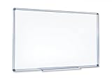 Whiteboard Magnettafel mit Alurahmen und großer Stiftablage, in 16 Größen, schutzlackiert magnethaftend, mit Montagematerial Größe:120×90 cm - 2