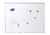 Dahle Basic Whiteboard (Beschreibbare Magnettafel in stabilem Alurahmen, 45 x 60 cm) - 3