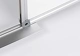 Dahle Basic Whiteboard (Beschreibbare Magnettafel in stabilem Alurahmen, 45 x 60 cm) - 8