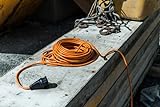 Brennenstuhl BREMAXX Verlängerungskabel (10m Kabel in orange, für den Einsatz im Außenbereich IP44, Stromkabel einsetzbar bis -35°C, öl- und UV-beständig) - 3