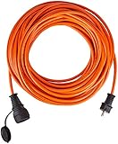 Brennenstuhl BREMAXX Verlängerungskabel (25m Kabel in orange, für den Einsatz im Außenbereich IP44, einsetzbar bis -35°C, öl- und UV-beständig) - 3