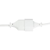 LogiLink CP125 Netzkabel Euro CEE 7/16 Stecker zu Buchse, 1m weiß - 5