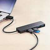 Anker Ultra Slim Extra Leicht 4 Port USB 3.0 Hub, Datenhub für MacBook, MacBook Air / Pro / Mini, iMac, MacPro, Windows Laptops und Ultrabooks, sowie PCs und mehr (Schwarz) - 7