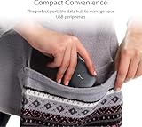 TP-Link UH400 4-Port-USB-3.0-Hub (bis zu 5 Gbit/s, 4 Steckplätze, Plug & Play, Hot Swapping, unterstützt Windows 10/8.1/8/7/Vista/XP, MacOS X und Linux) schwarz - 8