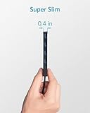 Anker Schlanker und leistungsstarker 4-Port USB 3.0 Datenhub mit verlängertem 60cm Kabel, für MacBook, Pro/Mini, iMac, Surface Pro, XPS, Notebook PC, USB Flash Drives, Mobile HDD und mehr - 4