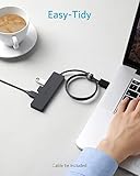 Anker Schlanker und leistungsstarker 4-Port USB 3.0 Datenhub mit verlängertem 60cm Kabel, für MacBook, Pro/Mini, iMac, Surface Pro, XPS, Notebook PC, USB Flash Drives, Mobile HDD und mehr - 6