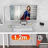 TSUPY USB Hub 3.0 1.2m Kabel 5 in 1, USB Adapter auf 3 USB 3.0 verlängerung + SD TF Kartenleser für Ihre Laptop PC usw - 7