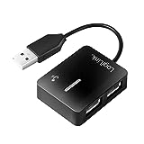 USB 2.0 Hub Smile 4-Port - Hub - 4 x Hi-Speed USB, Schwarz, UA-0139