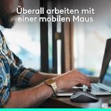 Logitech M185 Kabellose Maus, 2.4 GHz Verbindung via Nano-USB-Empfänger, 1000 DPI Optischer Sensor, 12-Monate Akkulaufzeit, Für Links- und Rechtshänder, PC/Mac – grau, Englische Verpackung - 3