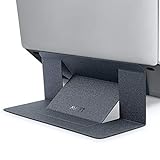 MOFT - Faltbar und Höhenverstellbar Laptop Ständer für MacBook und Laptops von 11,6 bis 17 Zoll, Space Grau