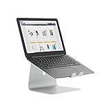 Slabo Notebookhalterung Laptopständer für MacBook | MacBook Air | MacBook Pro | Notebooks Aluminium - Silber