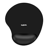 LogiLink Mauspad mit Silikon Gel Handauflage, schwarz - 2