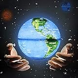 JOWHOL Magnet Globus,Magnetic Floating Globe,Magnetische Kugeln Globen 360°Rotierende Erde Globus Kugel Con World Karte Büro Dekoration Geburtstag Geschenke - 7