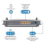 AVM FRITZ!Box 4020 WLAN-Router (für den Betrieb an einem Modem am Kabel-/DSL-/Glasfaser-Anschluss, WLAN N, 450 MBit/s (2,4 GHz) 4 x Fast-Ethernet, Mediaserver, deutschsprachige Version) rot/weiß - 2