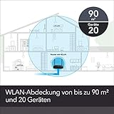 Netgear R6120 WLAN Router AC1200 (Dual-Band, bis zu 1200 MBit/s, Abdeckung bis 90 m² und 20 Geräte, kostenfreie Nighthawk App, 4x 10/100 Fast Ethernet- und 1x USB 2.0 Ports) - 4