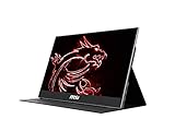 MSI Optix MAG161V-002 portabler IPS Monitor 40 cm (15,6 Zoll) 60Hz, FHD (1920×1080), schwarz (Tragbares Design, Ultra-Slim-Format, IPS-Panel, USB Type-C, Mini-HDMI) - 2