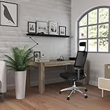 hjh OFFICE 657260 Profi Bürostuhl PORTO MAX HIGH Stoff/Netz Schwarz Bürosessel ergonomisch, hohe Rückenlehne - 7
