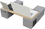 Couchmaster® CYWORX (Ergonomisches Lapdesk für Notebooks oder Wireless Peripherie, inkl. Kissen, geeignet für Couch/Bett) - 3