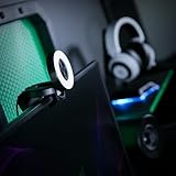 Razer Kiyo – Streaming-Kamera mit Ring-Beleuchtung (USB Webcam, HD-Video 720p, 60 FPS, kompatibel mit Open Broadcaster Sofware, Xsplit, Autofokus, Kamera-Clip, Stativ-Anschluss) - 13