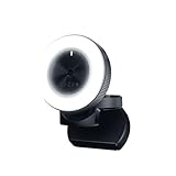 Razer Kiyo – Streaming-Kamera mit Ring-Beleuchtung (USB Webcam, HD-Video 720p, 60 FPS, kompatibel mit Open Broadcaster Sofware, Xsplit, Autofokus, Kamera-Clip, Stativ-Anschluss) - 8