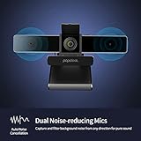 PAPALOOK PA920 Webcam 2K, Web Kamera mit Mikrofon und Stativ, USB Computer Kamera Plug & Play für Skype Videokonferenzen / Chatten / Aufzeichnen - 5
