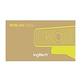 Logitech C925e Business-Webcam, HD 1080p, 78° Blickfeld, Autofokus, RightLight 2 Technologie, Abdeckblende, 2 Stereomikrofone, Für Skype Business, WebEx, Lync, Cisco, etc., PC/Mac – Schwarz - 4