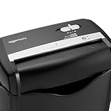 AmazonBasics Aktenvernichter, 5-6 Blatt Kreuzschnitt, für Papier und Plastikkarten - 2